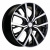 Khomen KHW 1806 7x18 5*108 ET36 DIA65.1 Black-FP Литой