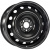 Trebl R-1748 7.5x18 5*114.3 ET45 DIA60.1 Black Штампованный Trebl R-1748 7.5x18 5*114.3 ET45 DIA60.1 Black Штампованный
