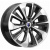 K&K Авиор 7x17 5*114.3 ET37 DIA66.6 Алмаз черный Литой