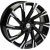 Khomen KHW 1901 7.5x19 5*108 ET47 DIA60.1 Black-FP Литой Khomen KHW 1901 7.5x19 5*108 ET47 DIA60.1 Black-FP Литой
