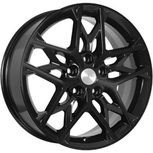 Khomen KHW 1709 7x17 5*110 ET46 DIA63.3 Black Литой