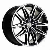 Khomen KHW 1904 9.5x19 5*112 ET40 DIA66.6 Black-FP Литой