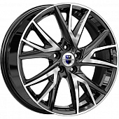 K&K Кайлас 6.5x18 5*108 ET33 DIA60.1 Алмаз черный Литой