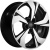 Khomen KHW 1724 7x17 5*108 ET33 DIA60.1 Black-FP Литой Khomen KHW 1724 7x17 5*108 ET33 DIA60.1 Black-FP Литой