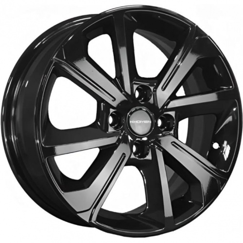 Khomen KHW 1501 6x15 4*100 ET50 DIA60.1 Black Литой