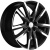 Khomen KHW 1905 7.5x19 5*108 ET33 DIA60.1 Black-FP Литой