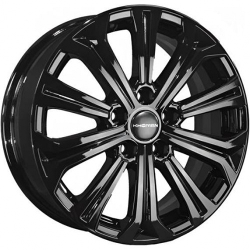 Khomen KHW 1610 6.5x16 5*110 ET45 DIA67.1 Black Литой