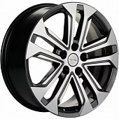 Khomen KHW 1803 7x18 5*112 ET43 DIA57.1 Gray-FP Литой