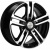 Khomen KHW 1602 6.5x16 5*139.7 ET35 DIA98.5 Black-FP Литой Khomen KHW 1602 6.5x16 5*139.7 ET35 DIA98.5 Black-FP Литой