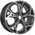 Khomen KHW 1702 7x17 5*110 ET45 DIA67.1 Black Литой